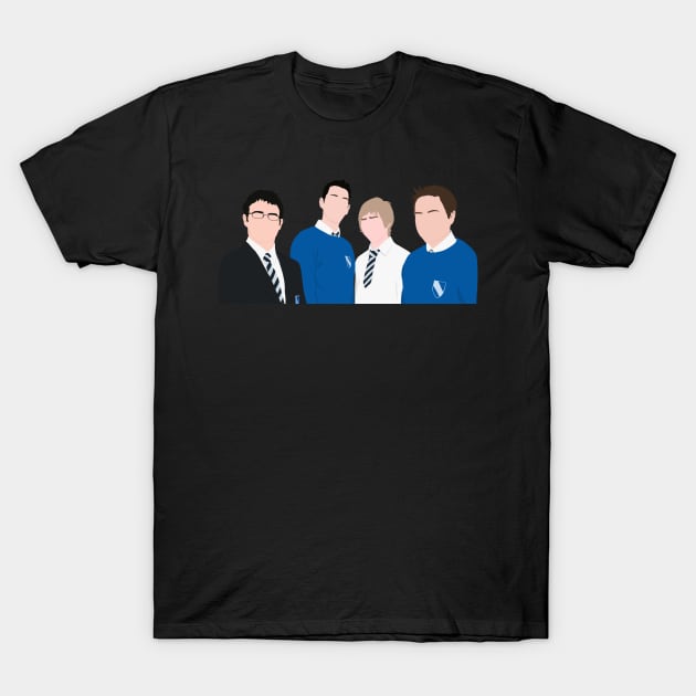 Inbetweeners pink t shirts outlet